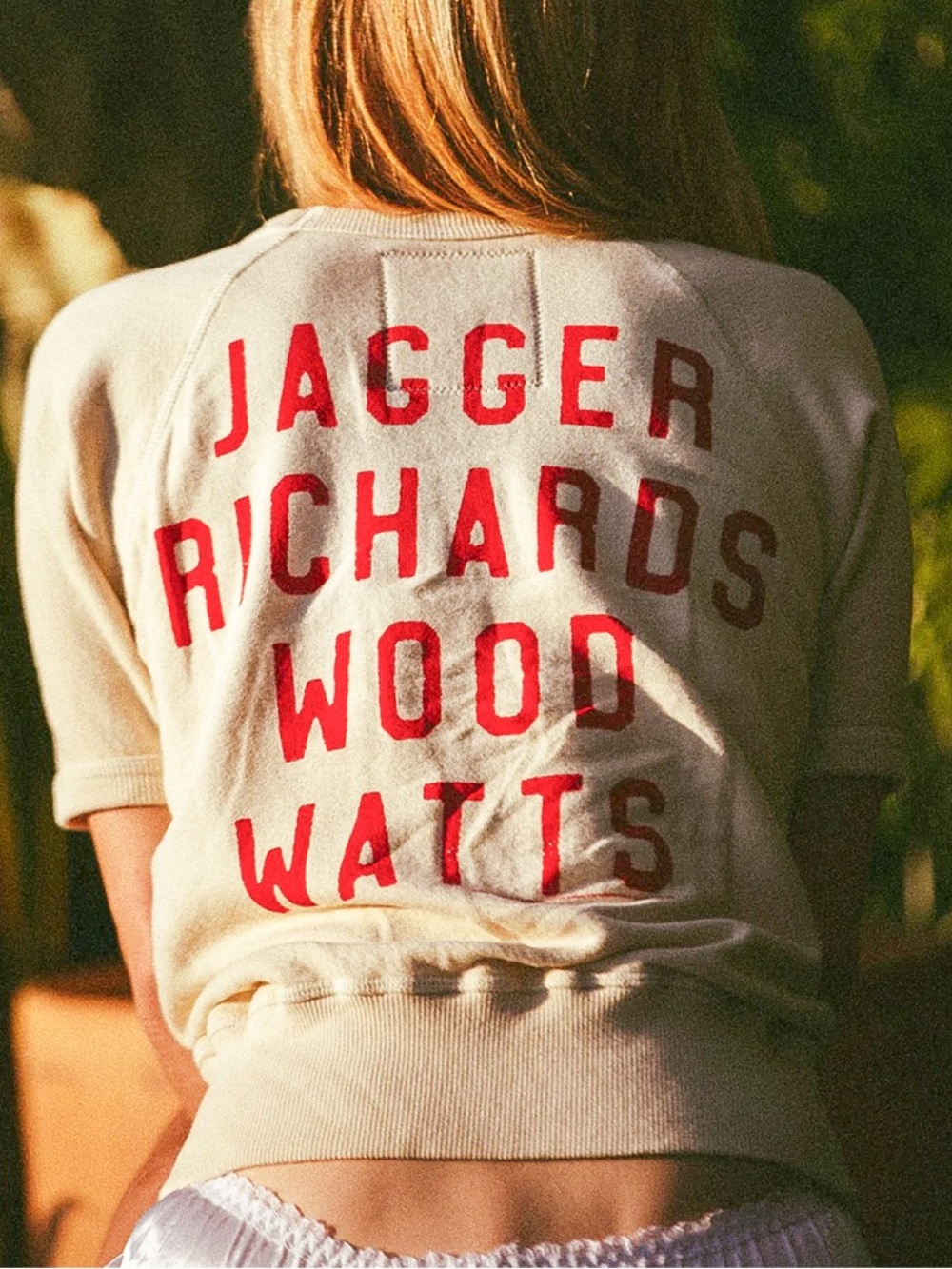 People of Leisure Rolling Stones Raglan - Picture 4 of 4